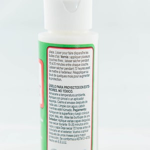 Mod Podge Outdoor Sealer: 2 fl. oz. Weather Resistant Decoupage Glue & Finish, Craft Adhesive for Outdoor Projects (1 Count) image 3