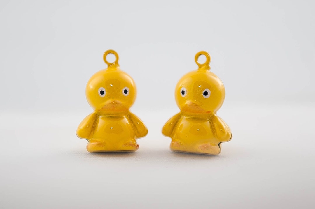 Duck Bell With Clapper, Yellow, Brass, 21x18mm, 2 Count - Etsy