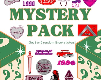 Pacote Mistério Adesivos Gregos