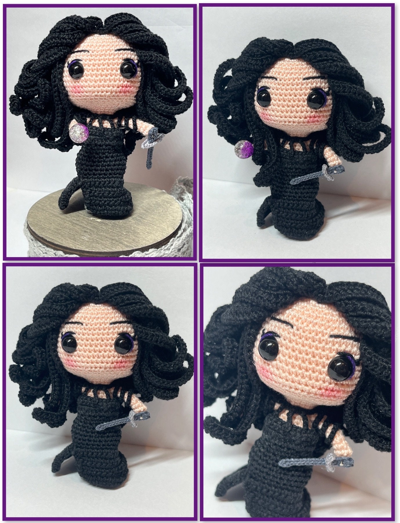 Yennefer of Vengerberg Crochet Pattern - Etsy UK