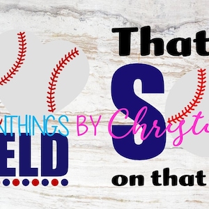 My Heart is on that Field SVG & That&#39;s My Son on that Field SVG
