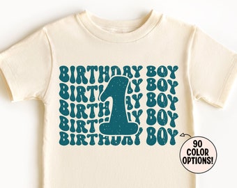1ST Birthday Boy Shirt, Retro Birthday Shirt, First Birthday Outfit, Boy 1st Birthday, Gender Neutral First Birthday, Olive Green, Natural