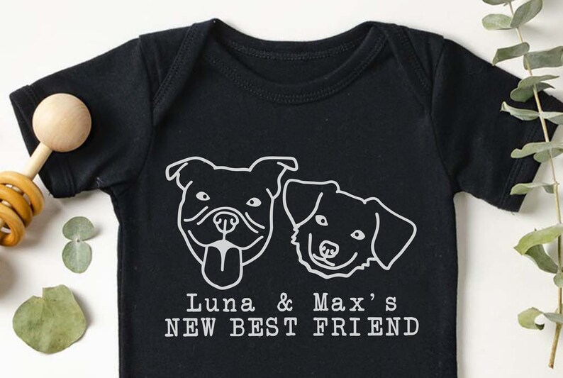 New Best Friend Onesie® Protected by Dog Onesie® Etsy