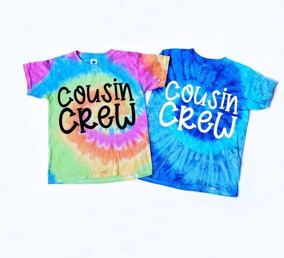 Cousin Crew Tie Dye Shirts, Cousin Tie Dye Shirt, Cousin Crew Shirt, Matching Cousin Shirt, Cousin Retro Shirt