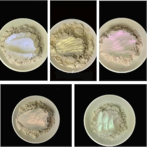 Epoxy resin colors 5er gold set pearlescent pigment also for soap production Mica powder