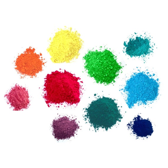 Pigments de couleurs métalliques pour résine époxy