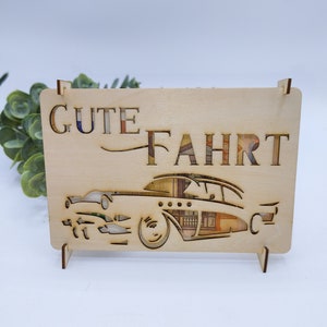 Geschenkverpackung, Geschenkidee, Geldgeschenk, Geschenkkarte, Geburtstagskarte, Führerschein,