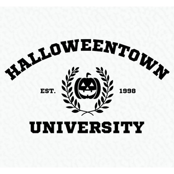 Halloweentown University SVG-bestand downloaden