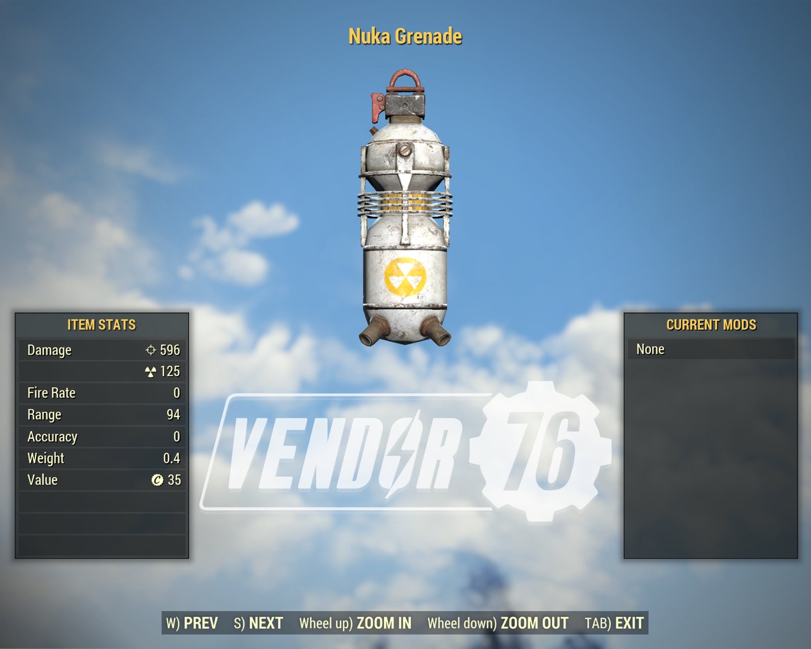 Fallout 76 100 Nuka Grenades FO76 PC Fast Delivery Etsy