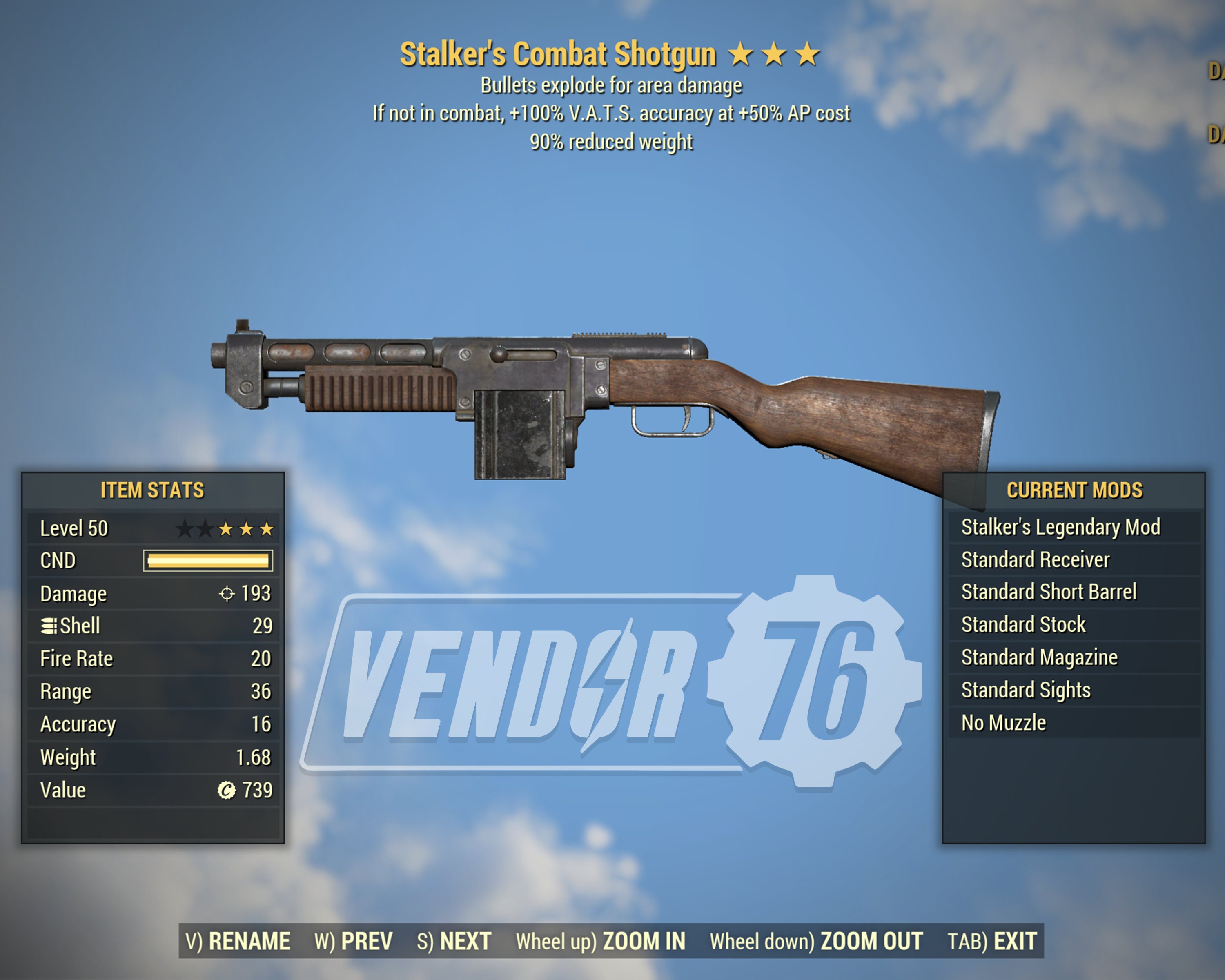 Fallout 76 Se90 Stalker S Combat Shotgun Fo76 Pc Etsy 日本 Fallout 76 Se90 Stalker S Combat Shotgun Fo76 Pc Etsy 日本