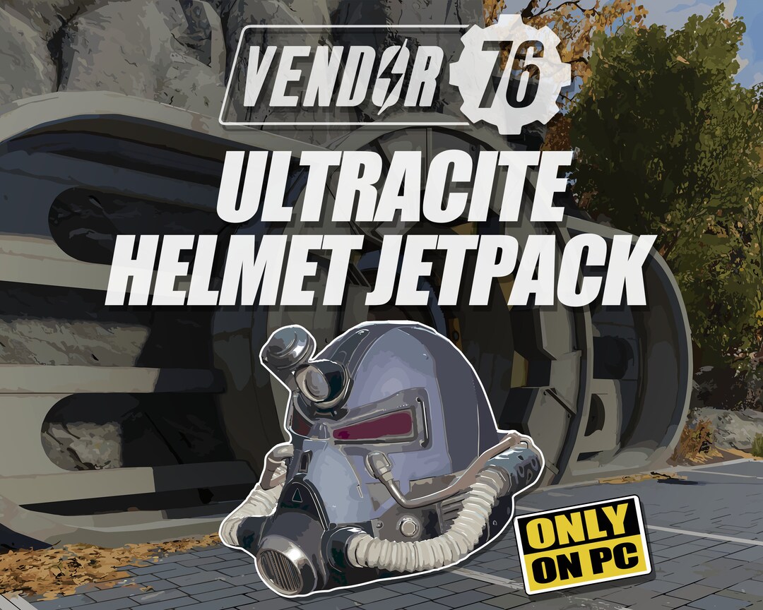 Ultracite Helmet Jetpack Fallout 76 PC FO76 Fast Etsy