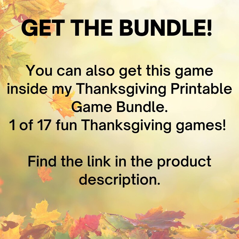 Would You Rather Thanksgiving Game To Print At Home - For Sale On Etsy