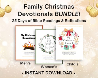 Bundel kerstdevotional voor het hele gezin: moeder en vader en kinderen 25 dagen bijbelstudie (pdf)