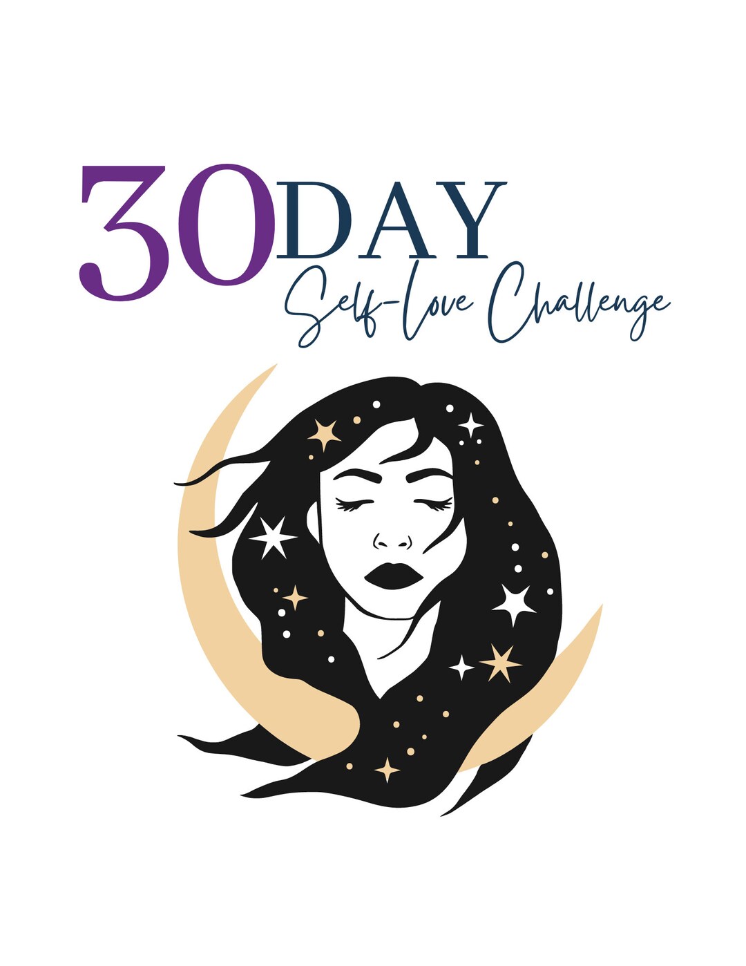 30 Day Self Love Downloadable & Printable Planner - Etsy