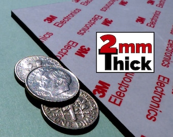 SAMPLE PIECE • Heavy Duty Magnets • Peel & Stick 3M Adhesive • 1" x 1" x 2mm