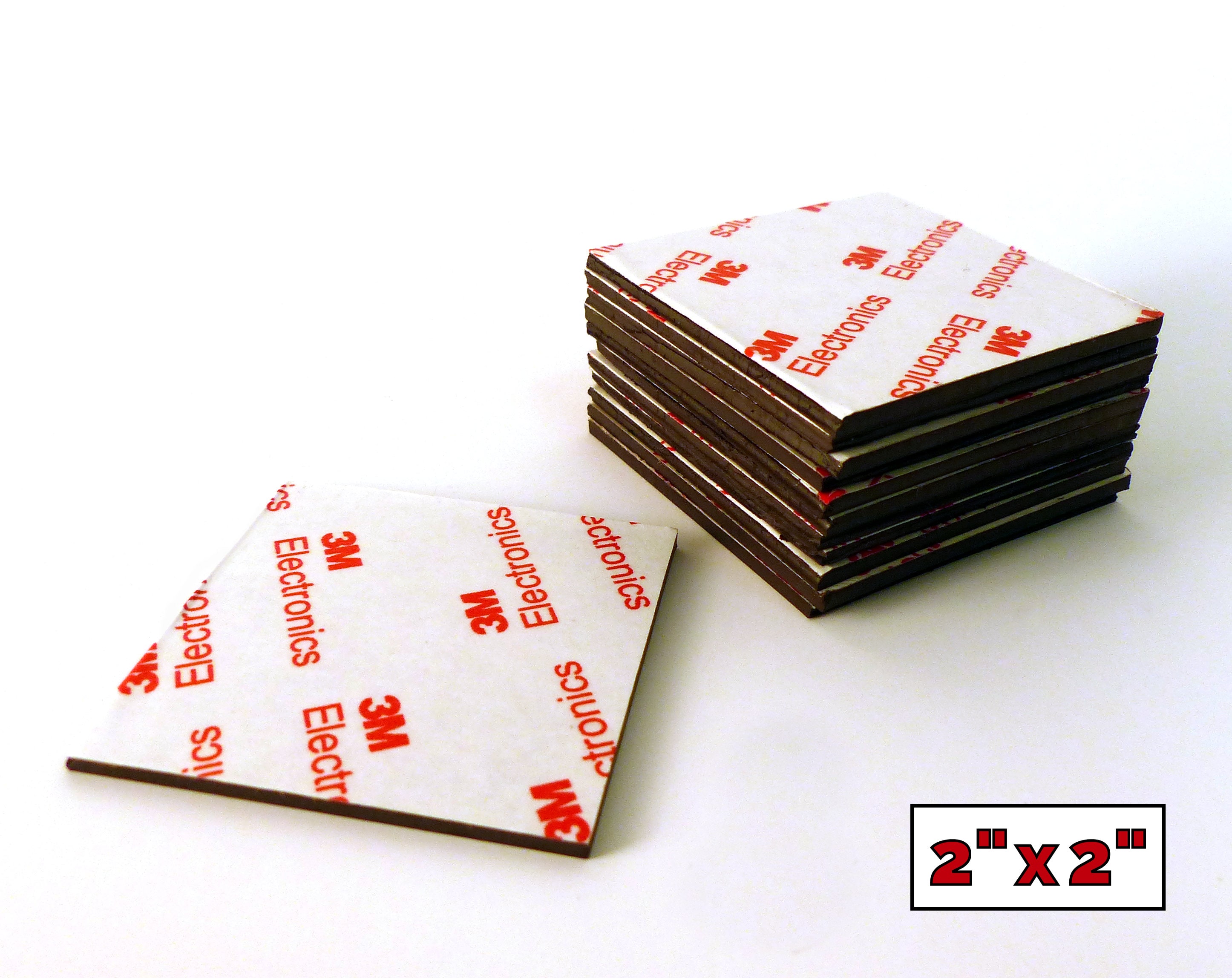 12pack Heavy Duty Peel & Stick 3M Adhesive 2 X 2 X 2mm Etsy