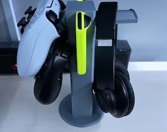 Desk Controller/Headset Modular Tower, 3D Printed Gaming Organizer, Xbox/PS5/Nintendo Switch