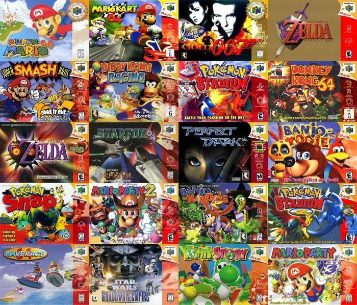 N64 Games Over 300 Roms Service 