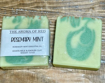 Rosemary Mint, Essential Oil Soap