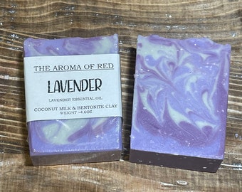 Lavender Essential Oil, Coconut Milk Soap