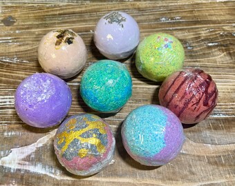 Bombe da bagno rotonde medie