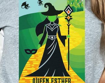 Queen Esther Purim Shirt: Wicked Inspired Jewish Apparel