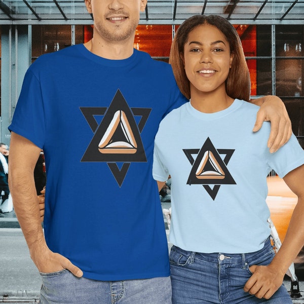 Purim Colorful Hamantaschen Shirt | Jewish Holiday Tee | Purim Party Costume Gift | Hebrew Israelite Simchas Feast T-Shirt