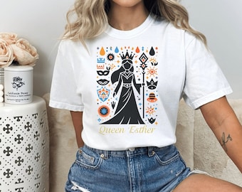 Personalized Queen Esther Purim Shirt: Jewish Holiday Apparel