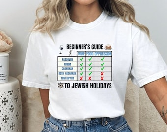 Funny Jewish Holiday Shirt: Passover Beginner's Guide