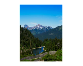 Washington around Mt. Baker (2)-Aluminum Print