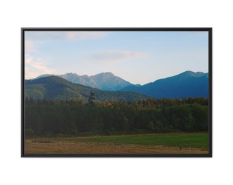 Fall in Washington State-Framed Canvas