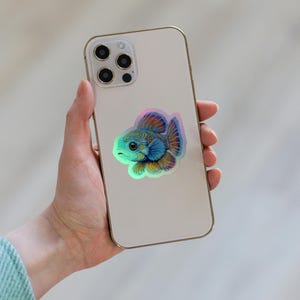 Holografische Kiss-Cut Aufkleber