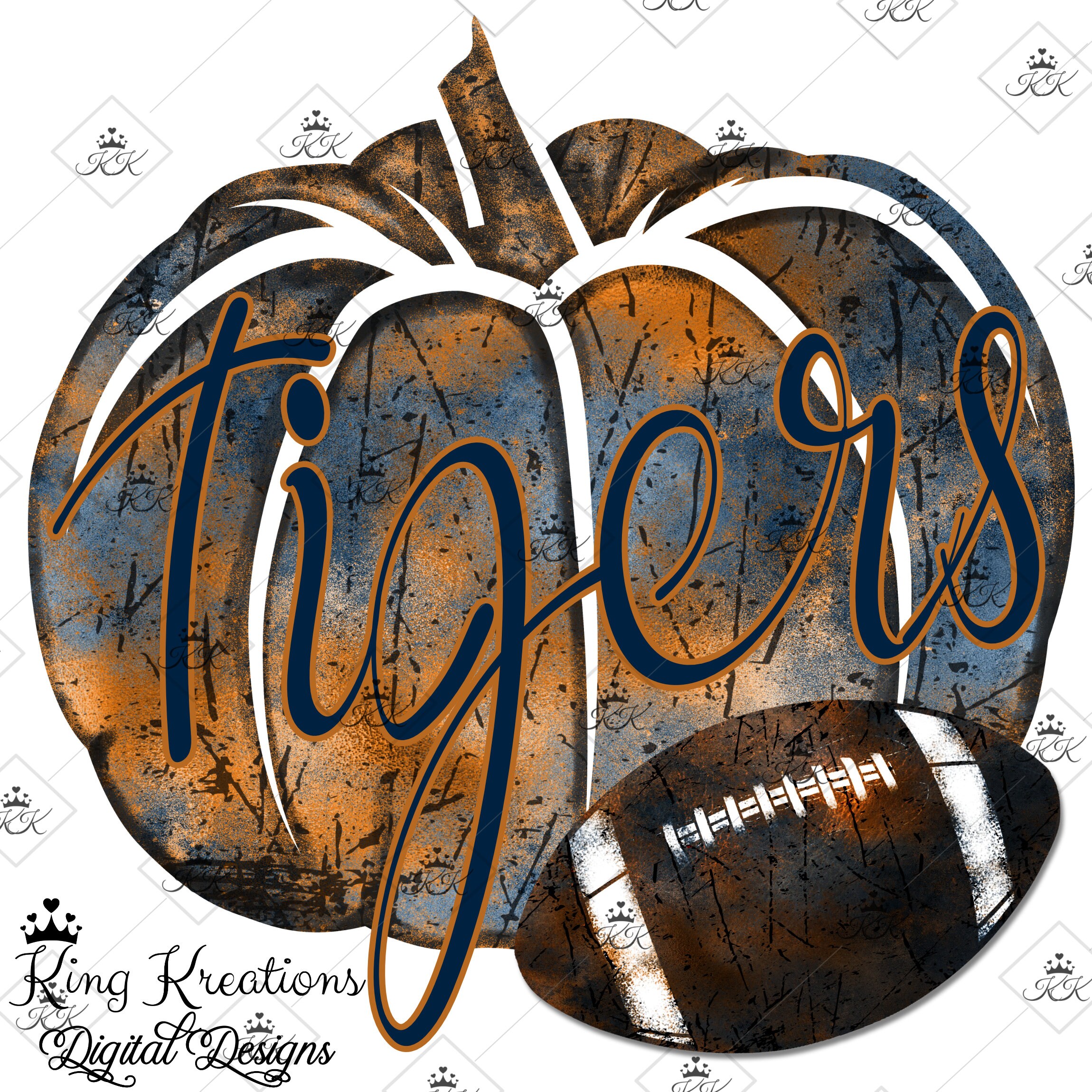 Fall tie dye pumpkin sublimation Design, png transparent, football tigers  pumpkin design, Clipart, fall designs png