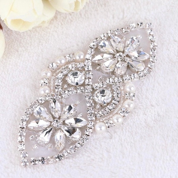 Wedding Bustle Pin | Wedding Train Pin | Bridal Dress Pin | Wedding Train Fastener | Bridal Train Pin | Bridal Dress Brooch | Bustle Clip