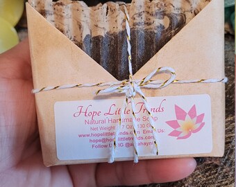 Mydło w kostce złuszczające Hope Queen z kofeiną