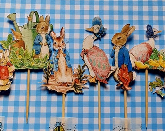 Peter rabbit and friends figures on sale