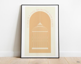 Gild Poster | A Cage is a Cage | Digital Download