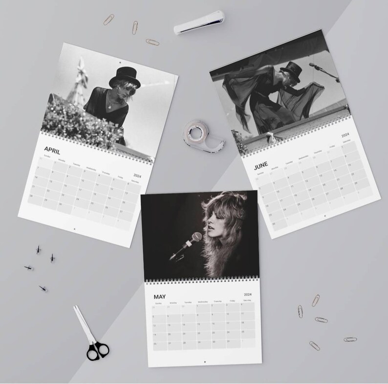 Stevie Nicks Calendar 2024 Fleetwood Mac Calender. Etsy