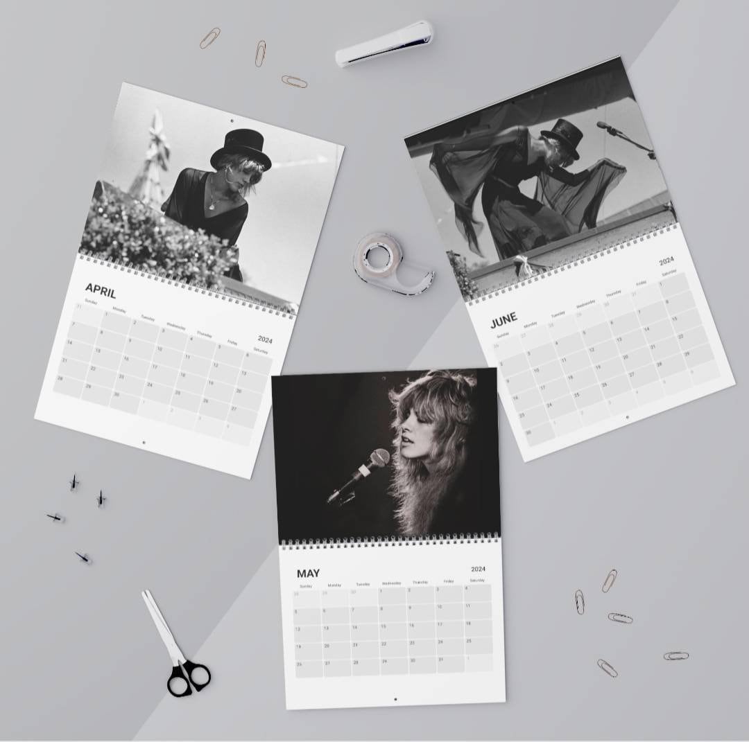 Stevie nicks Calendar 2024 Fleetwood mac calender. Etsy México