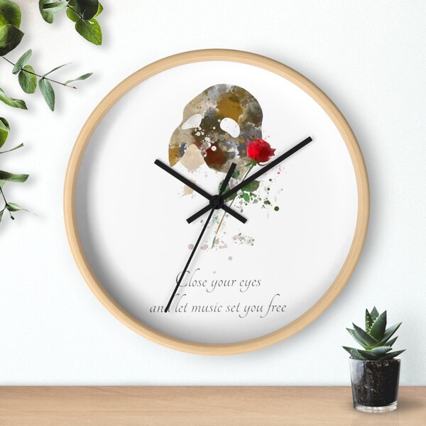 Phantom of the Opera Clock Etsy