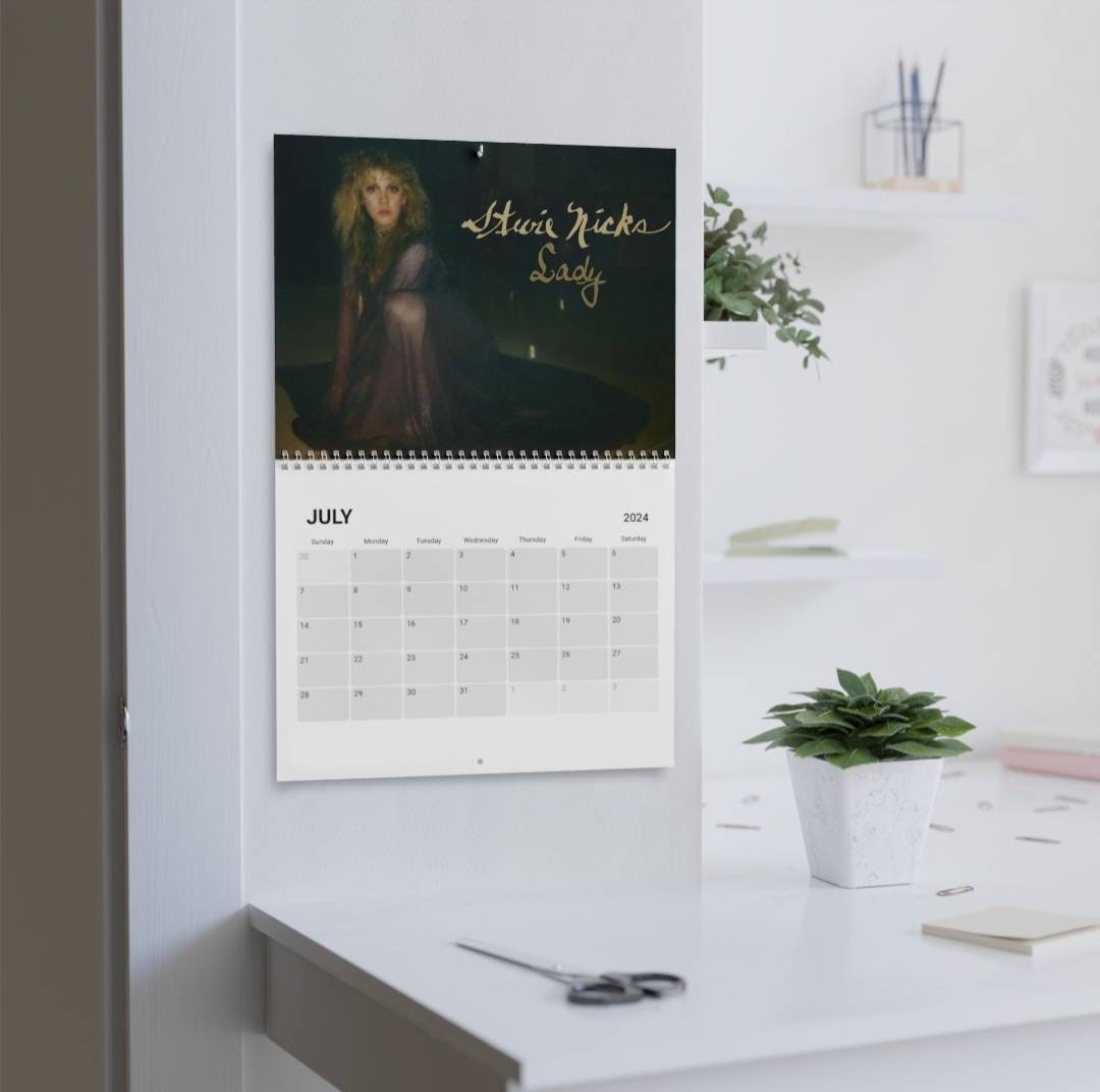 Stevie nicks Calendar 2024 Fleetwood mac calender. Etsy México