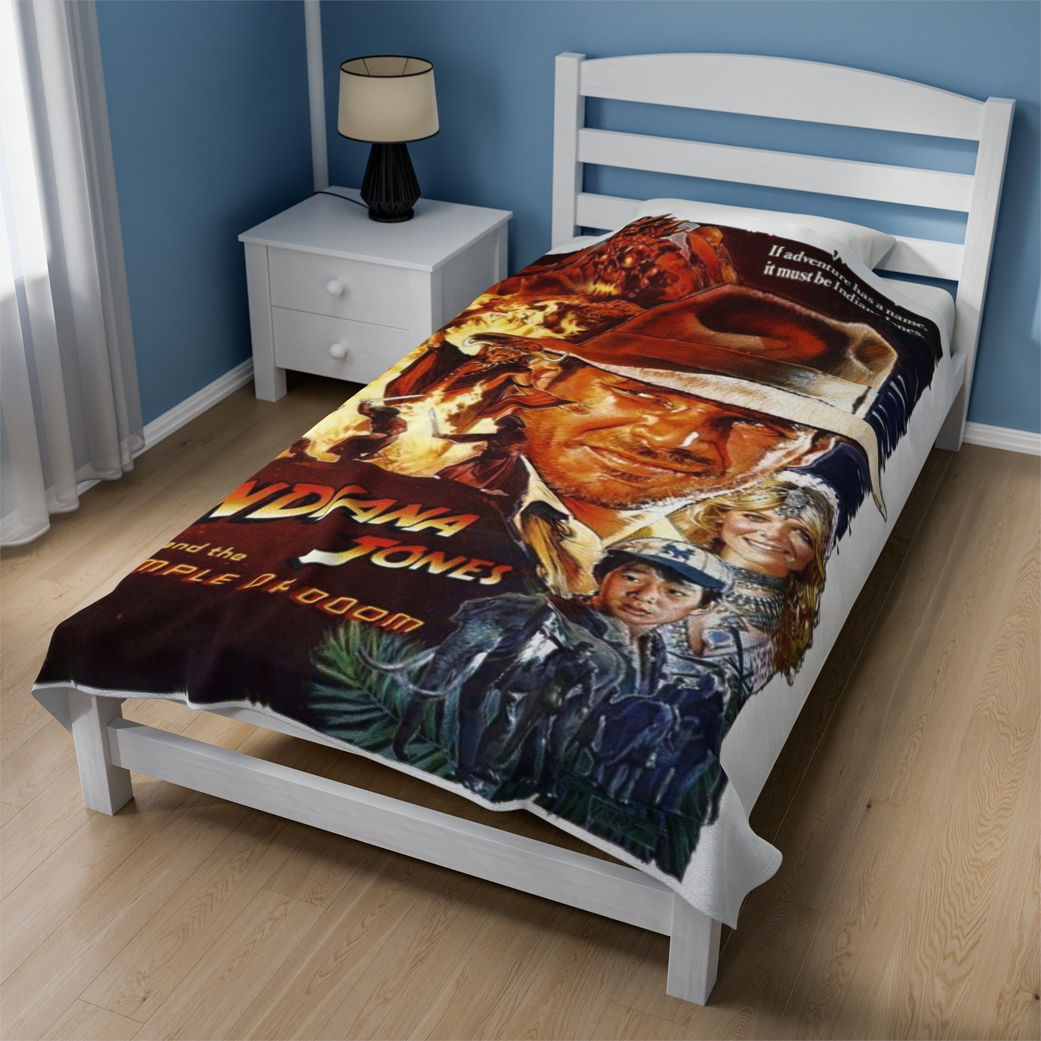 Indiana Jones Blanket Temple of Doom. Etsy