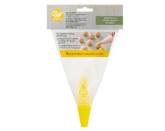 Cake and Cupcake Decorating Bag with #2A Round Tip/Piping Tips/Icing Bags/Wilton All-in-One Decorating