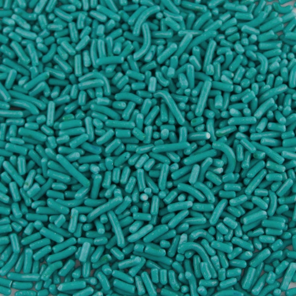 Teal Jimmies Sprinkles for Cakes and Cupcakes, Decorette Sprinkles, Classic Sprinkles, Ice Cream Sprinkles