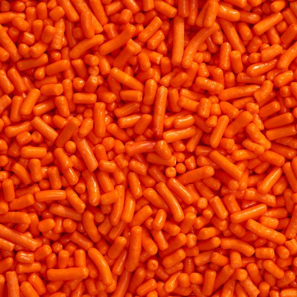 Orange Sprinkles - Etsy