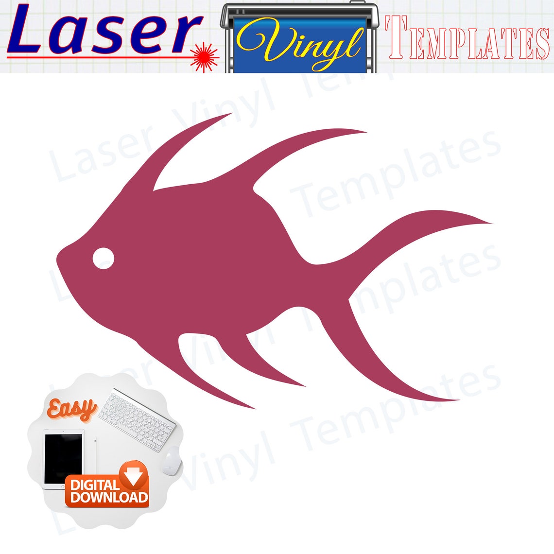 Ocean Svg Fish Svg Ocean Animals for Laser Vinyl and Print | Etsy