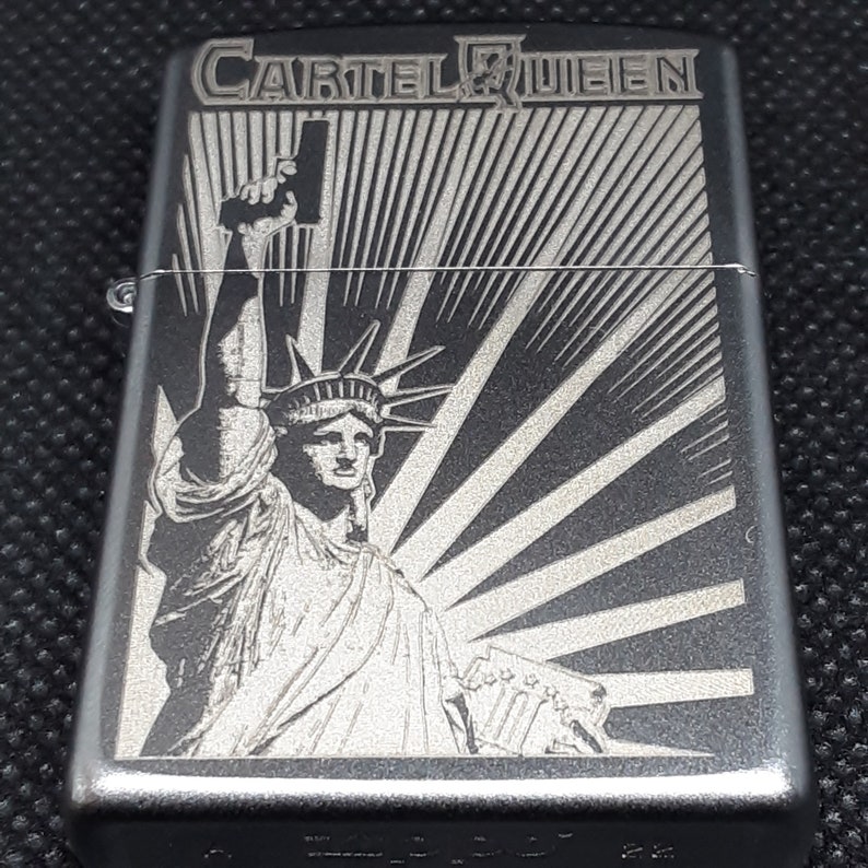 Engraved Zippo Lighter Lady Liberty Statue of Liberty Etsy