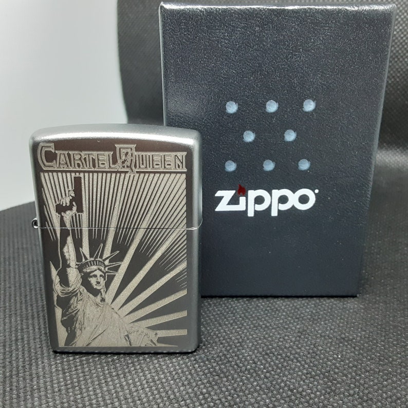 Engraved Zippo Lighter Lady Liberty Statue of Liberty Etsy
