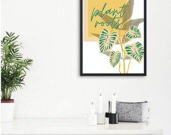 Grow Digital Art Print Set