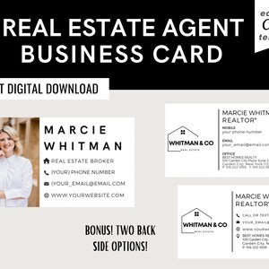 Real Estate Templates, Unique Business Cards, Real Estate Business Card, Modern Business Cards, Real Estate Marketing